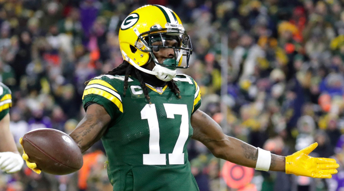 Former Packers wide receiver Davante Adams.