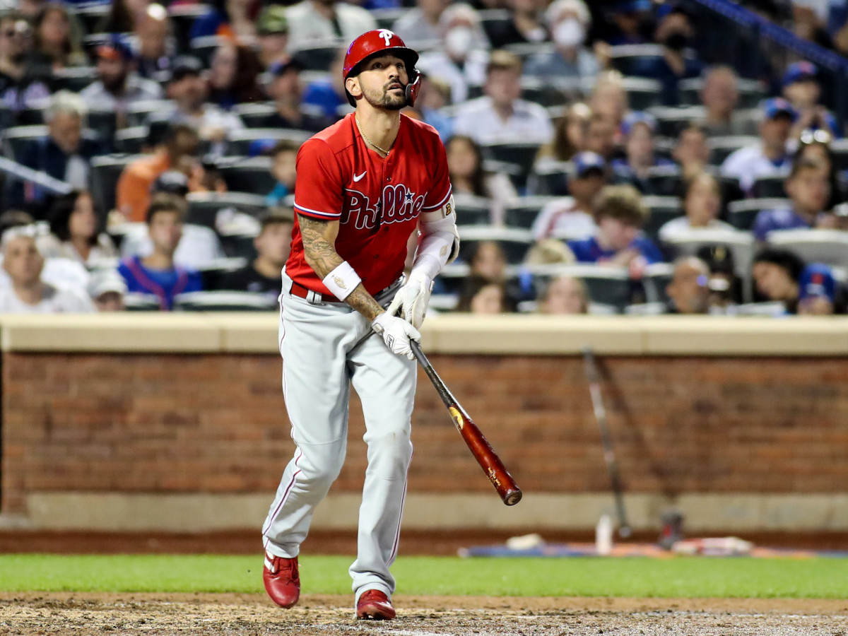 Philadelphia Phillies right fielder Nick Castellanos at Citi Field.