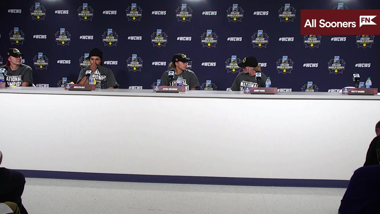 WATCH Oklahoma Softball WCWS Finals Game 2 Postgame Sports