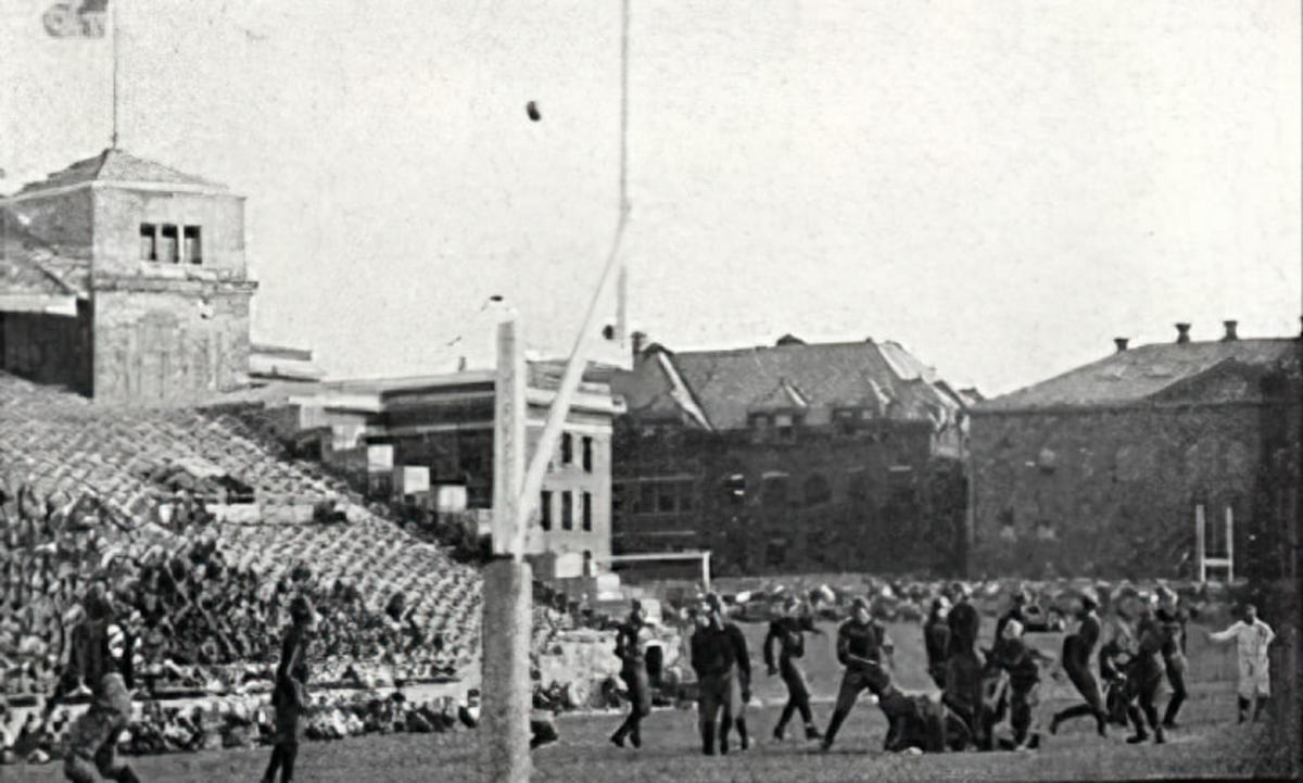 1924 Nebraska-Illinois football winning field goal