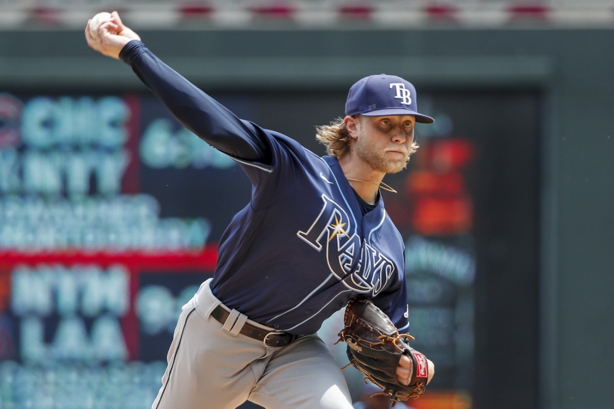 Grand Slam Spoils Shane Baz's Debut in Twins' 6-5 Win Over Rays - Sports  Illustrated Tampa Bay Rays Scoop News, Analysis and More