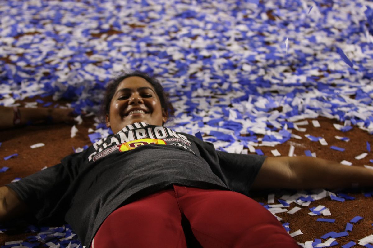 Jocelyn Alo confetti