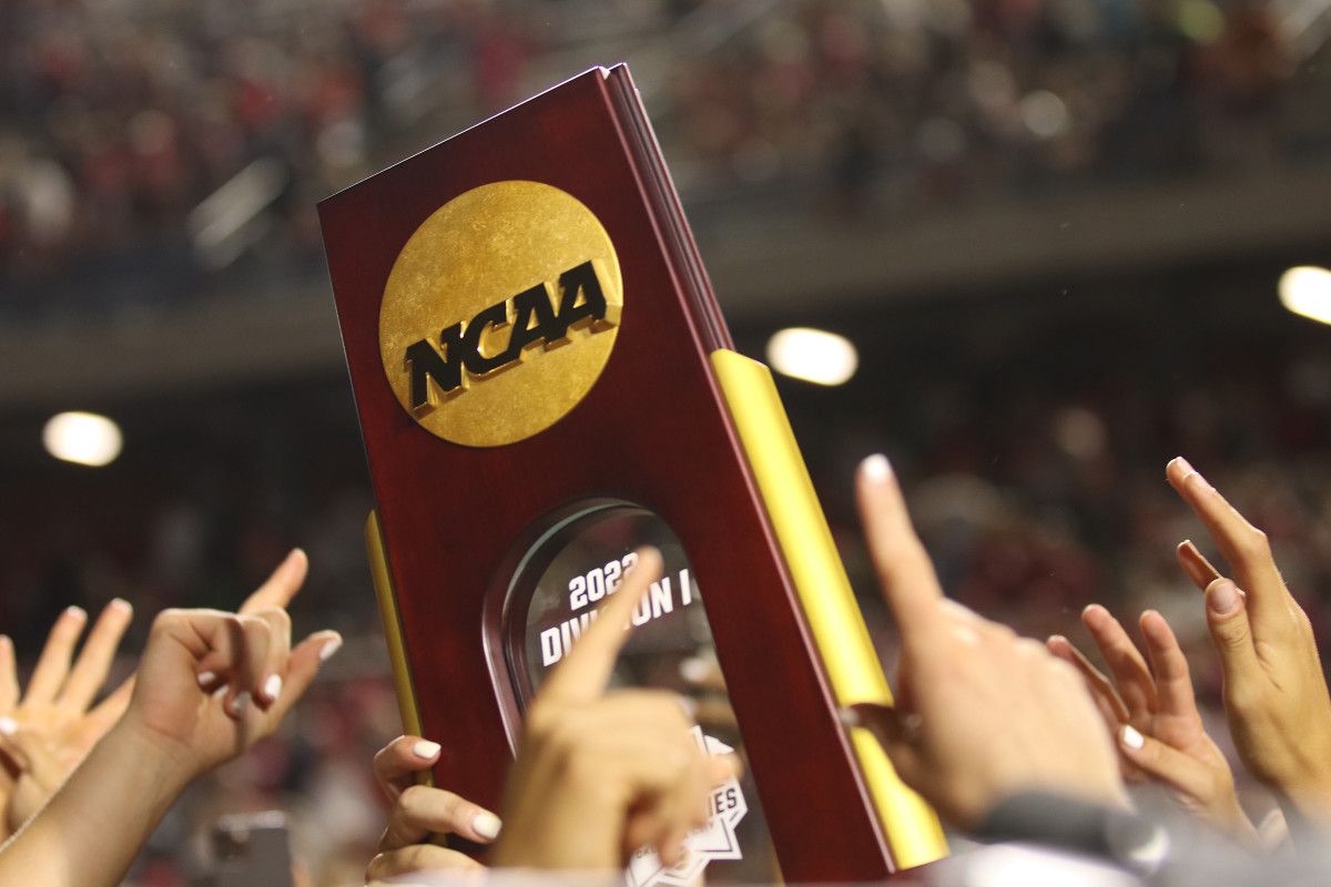 Generic NCAA Softball Championship Trophy