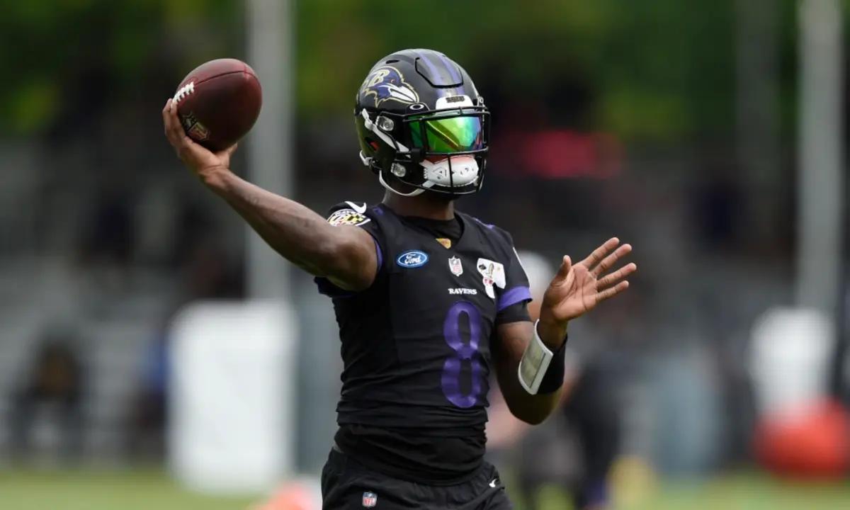 Ravens quarterback Lamar Jackson has made strides as a passer. 