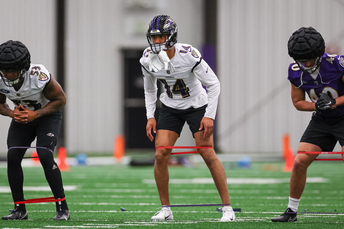 Safety Kyle Hamilton has been one of the Ravens' most impressive players. 