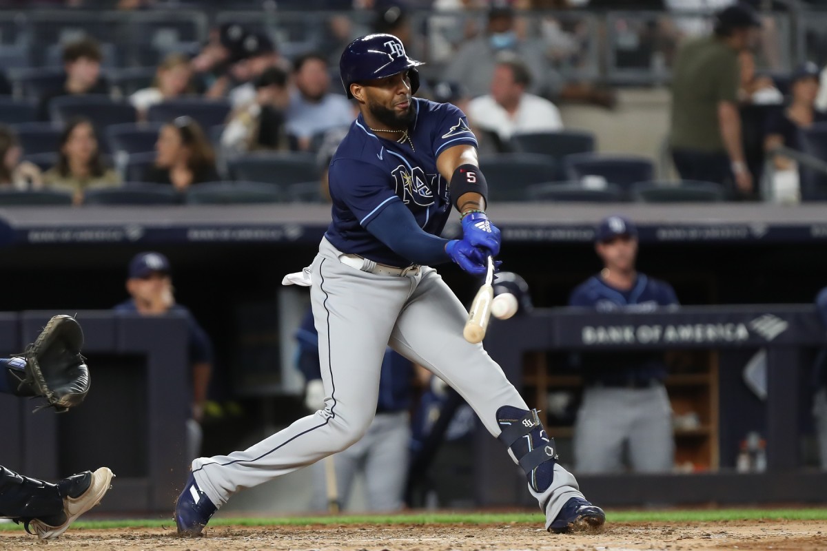Tampa Bay Rays Third Baseman Yandy Diaz on Bad Overturned Call 'A 5