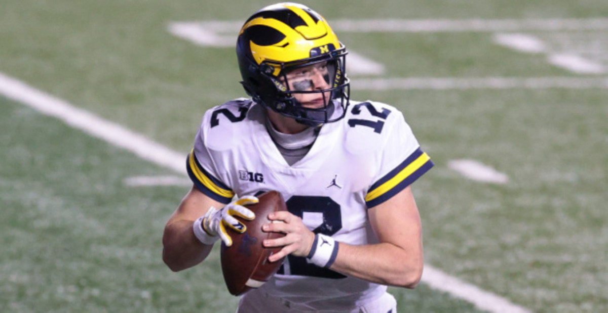 Michigan football quarterback Cade McNamara