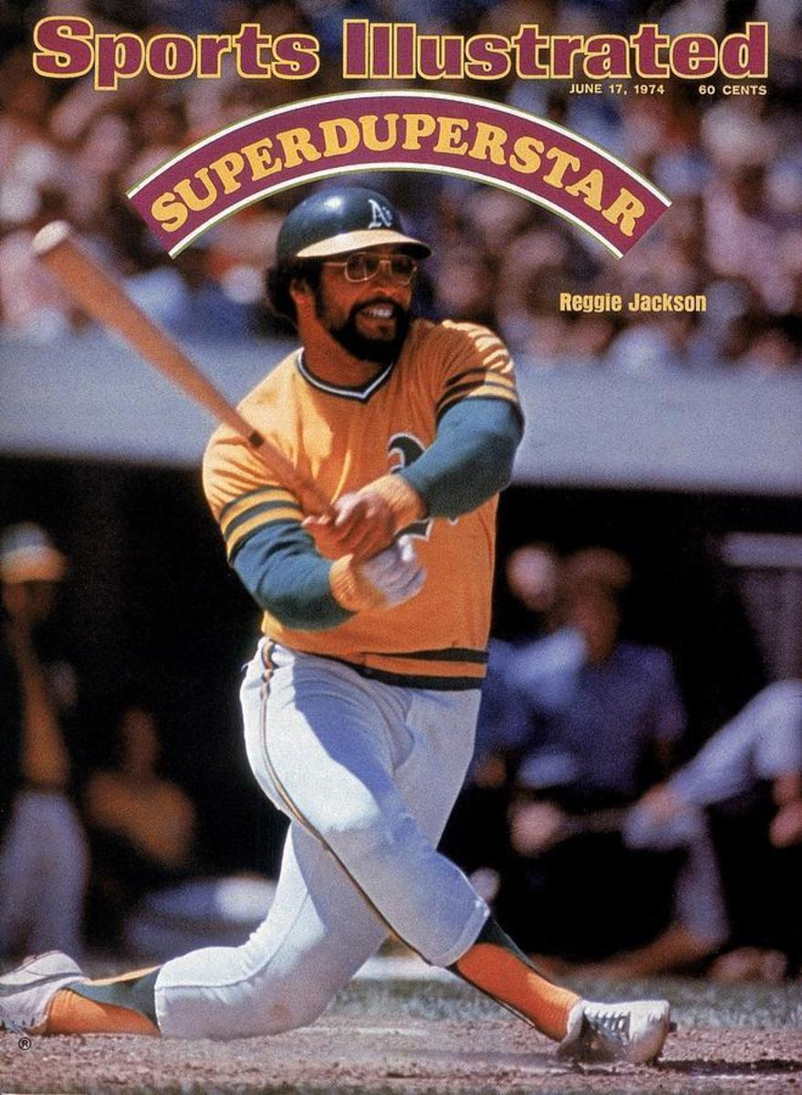 Reggie Jackson on the cover of Sports Illustrated June 17, 1974.