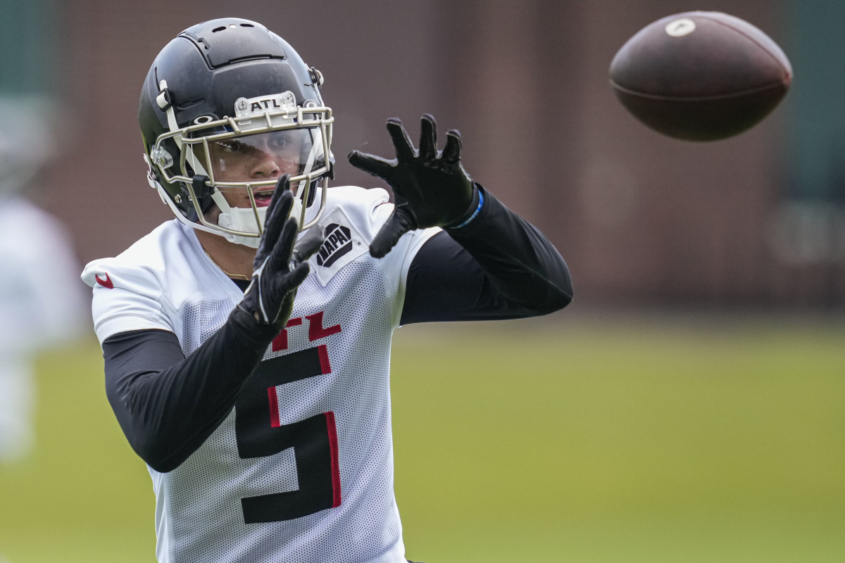 EXUSC WR Drake London Shares Update From Falcons MiniCamp Sports