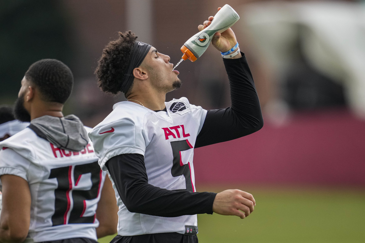 EXUSC WR Drake London Shares Update From Falcons MiniCamp Sports