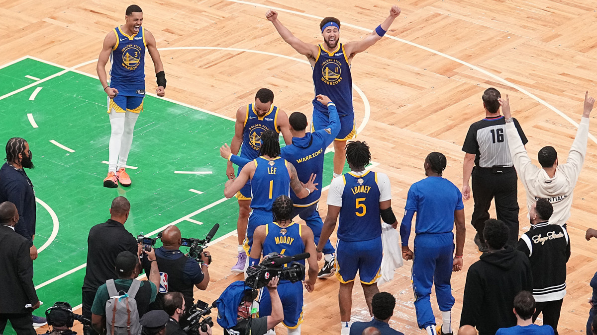 Curry was overwhelmed with emotion after securing his fourth championship.