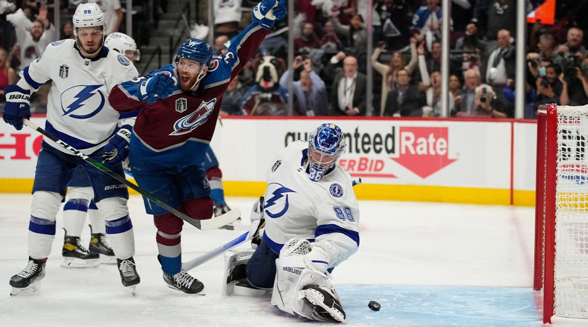 Colorado Avalanche vs Tampa Bay Lightning Stanley Cup Final 2022