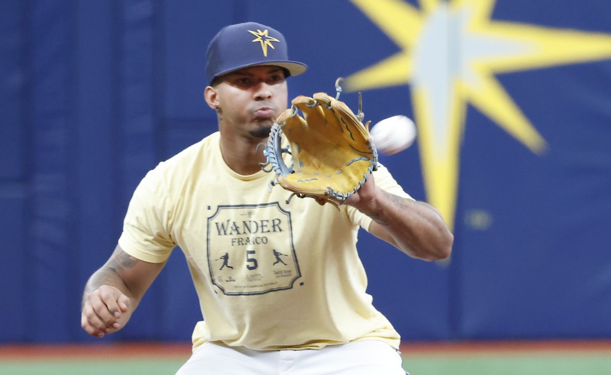 Wander Franco, the Tampa Bay Rays' standout 21-year-old shortstop, is getting closer to returning to the lineup. Franco, out with quadriceps and hamstring tightness since May 30, could rejoin the team later next week if all goes well in some rehab assignments in Durham. (USA TODAY Sports)