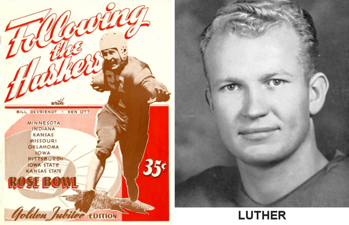 Butch Luther and 1940 Nebraska football