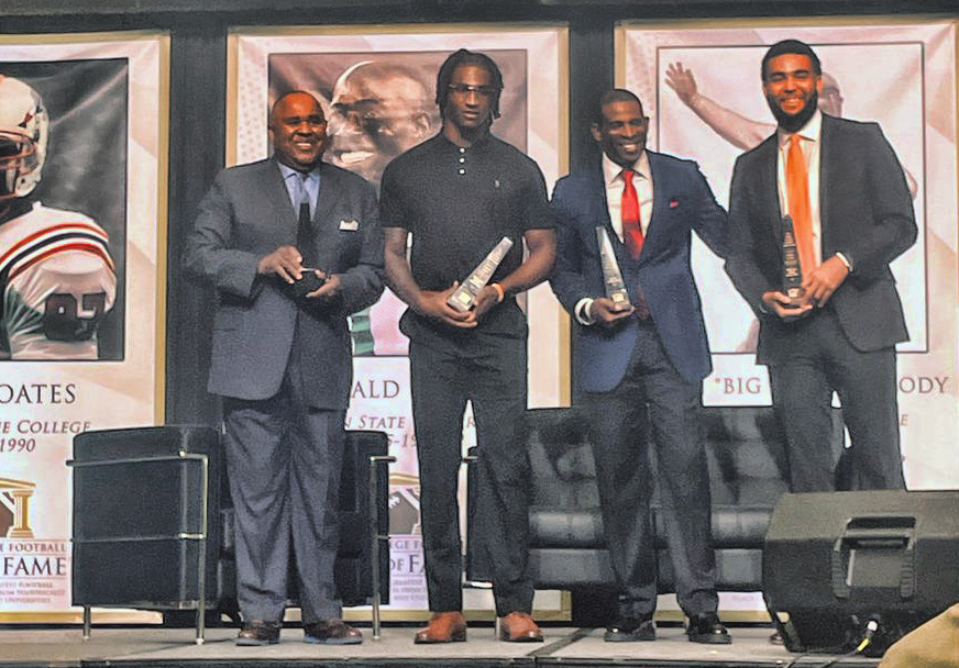 Black College Football Hall Of Fame Honors Deion Sanders Buddy Pough Aqeel Glass And Isaiah