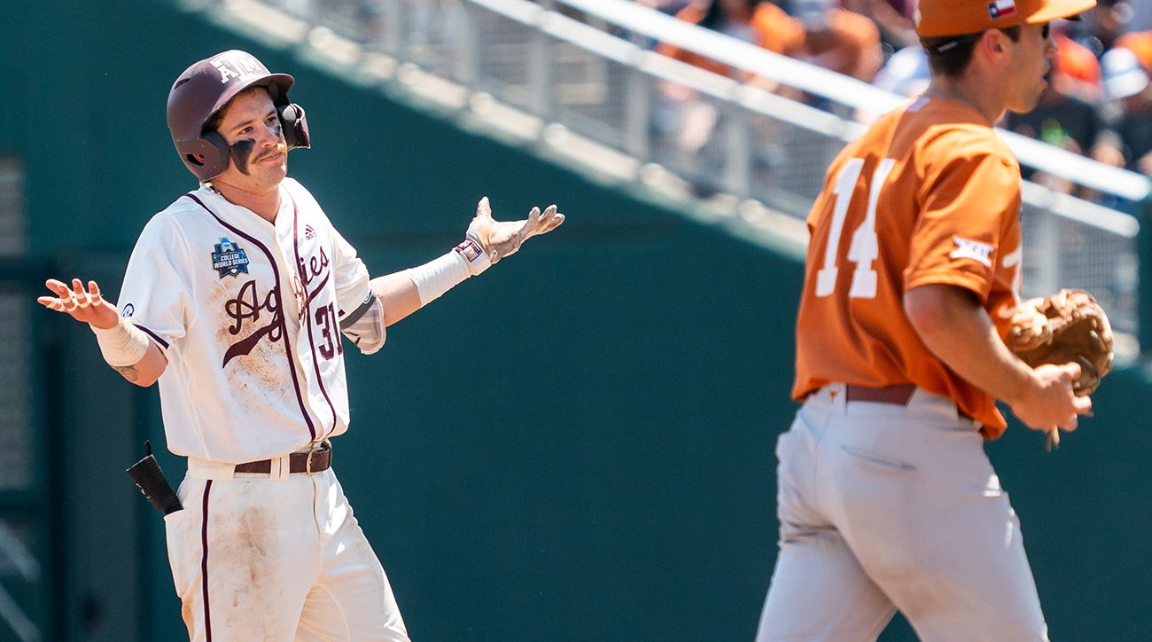 Texas A&M Eliminates Longhorns From CWS in 10–2 Win - Vimarsana News