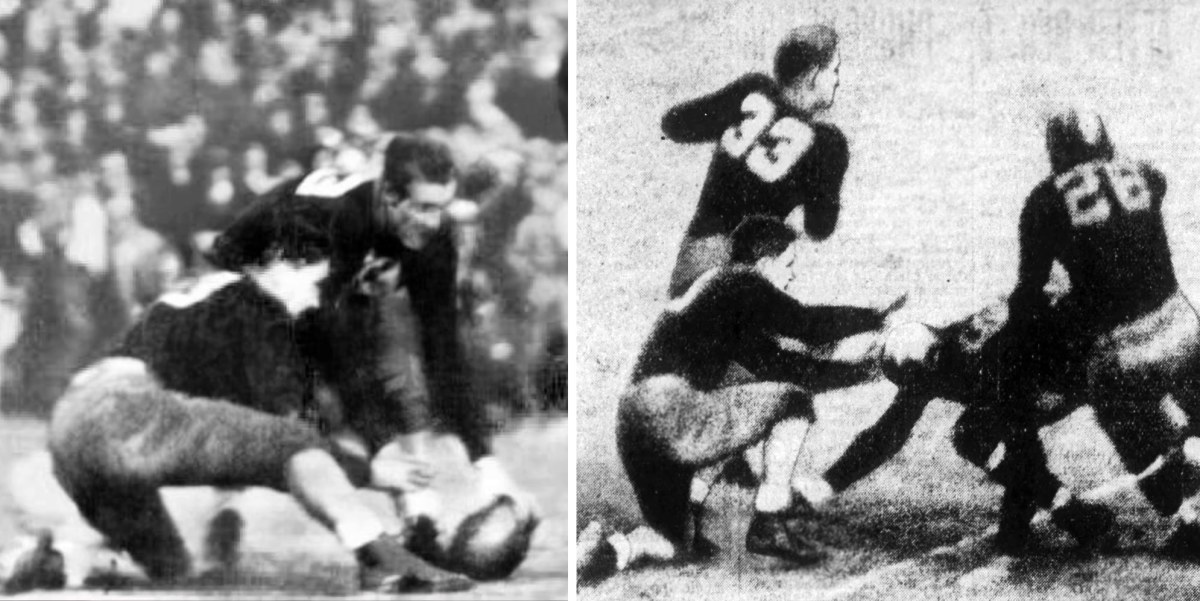 Masterson TD vs Iowa 1933