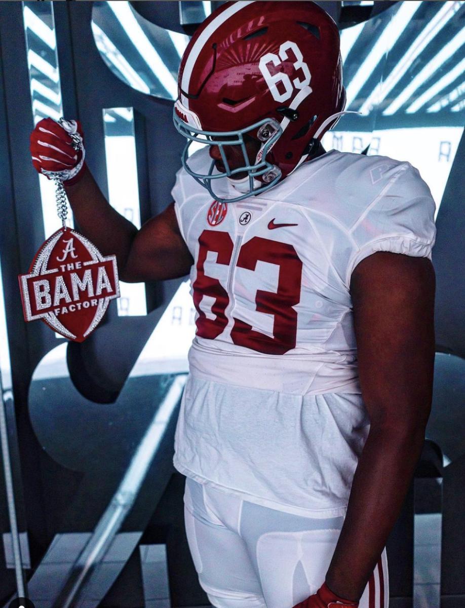 FiveStar OL Samson Okunlola Enjoys First Taste of Alabama Sports