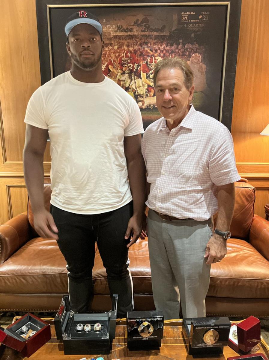 FiveStar OL Samson Okunlola Enjoys First Taste of Alabama Sports