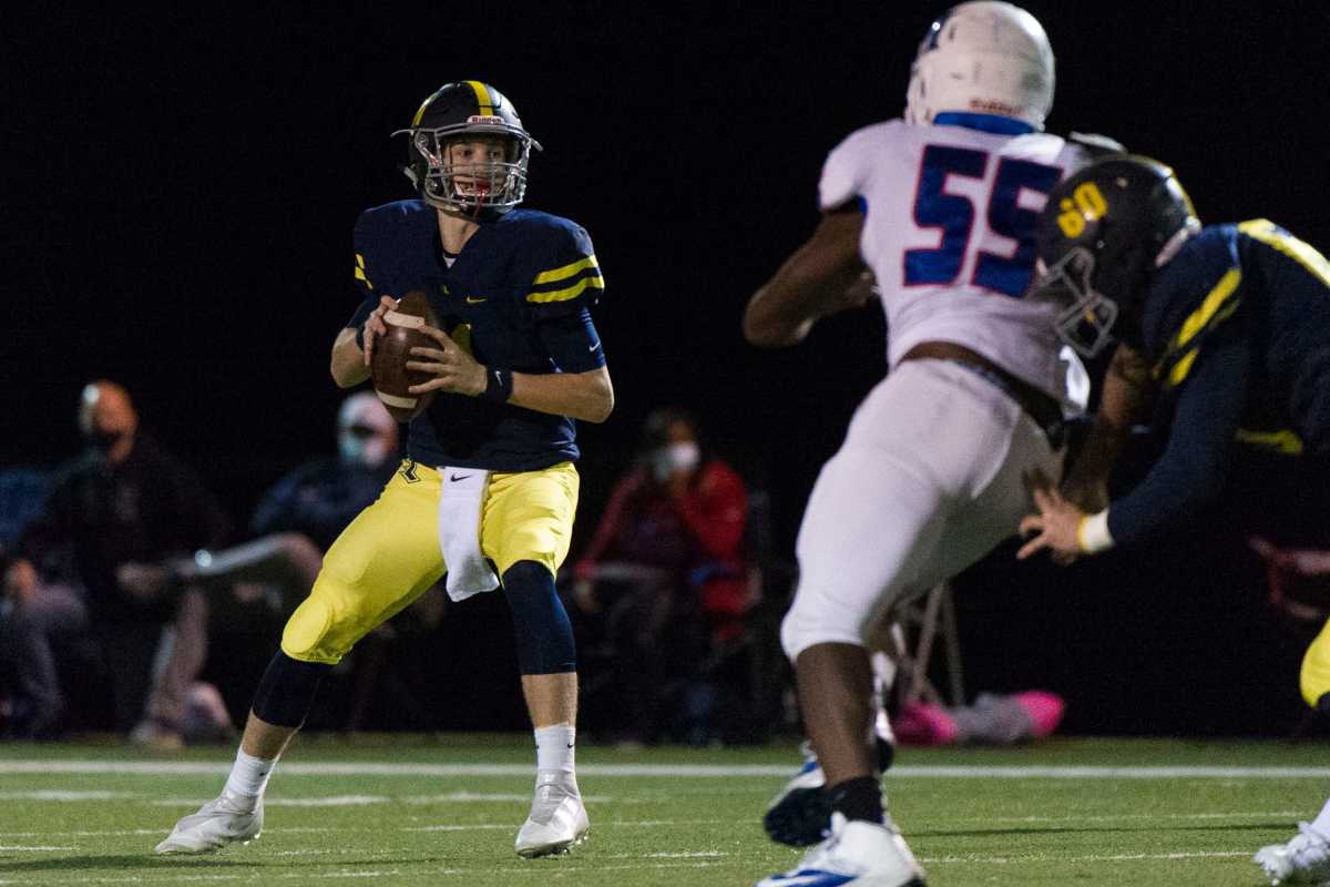 Brock Glenn of Lausanne during the game against Harding Academy on Friday, November 6th, 2020 at Lausanne Highschool in Memphis