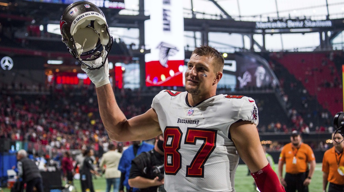 Buccaneers tight end Rob Gronkowski retired this offseason.