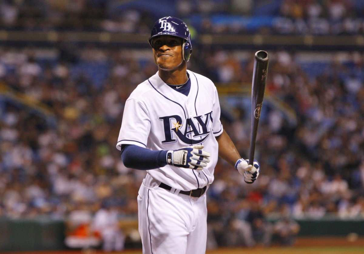 Tampa Bay Rays center fielder B.J. Upton (2) was one of the most popular players on Rays for many years. (Kim Klement-USA TODAY Sports)