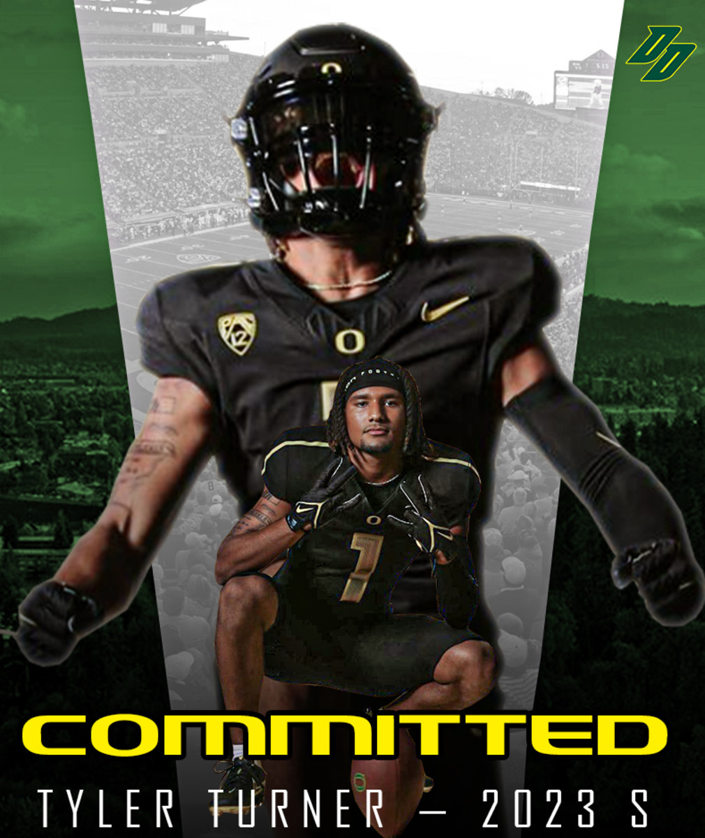 Tyler Turner is the second Texas prospect to join Oregon's 2023 class, joining wide receiver Ashton Cozart.
