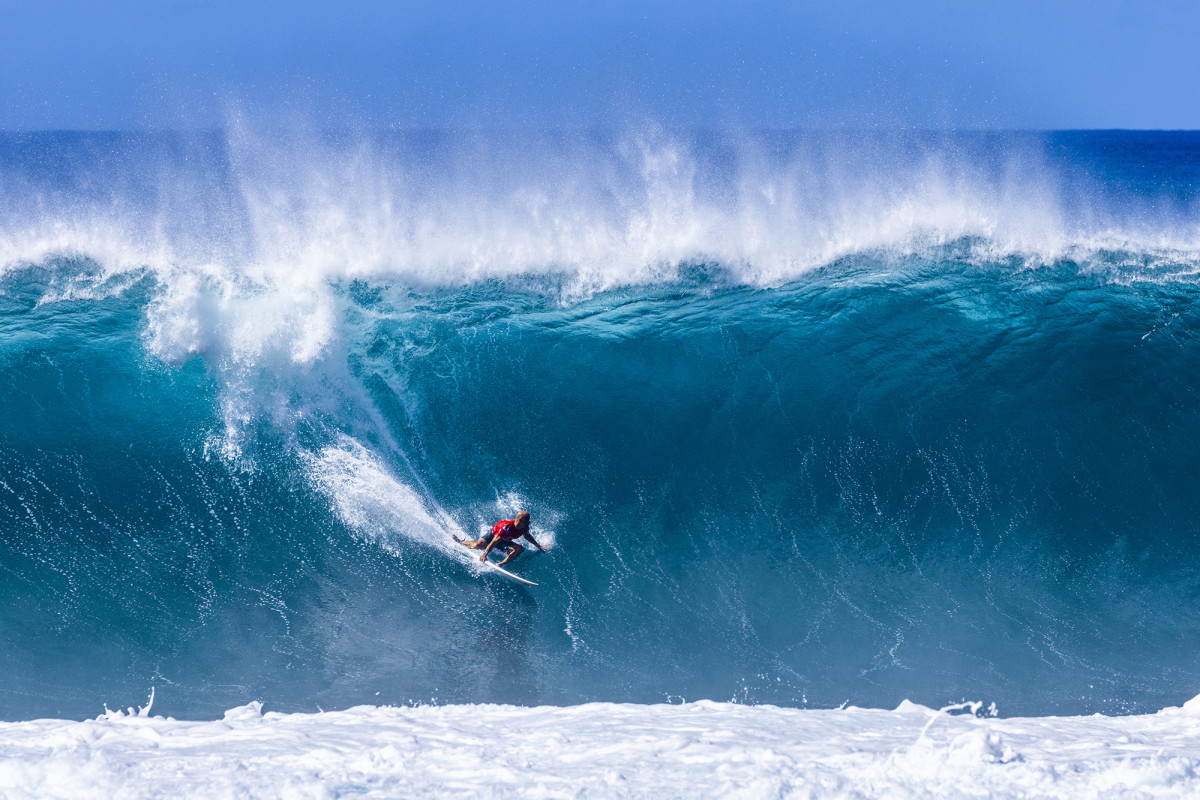 Slater arrived at Pipeline in February having gone nine years without a win there. His opponent in the final wasn’t even half his age.