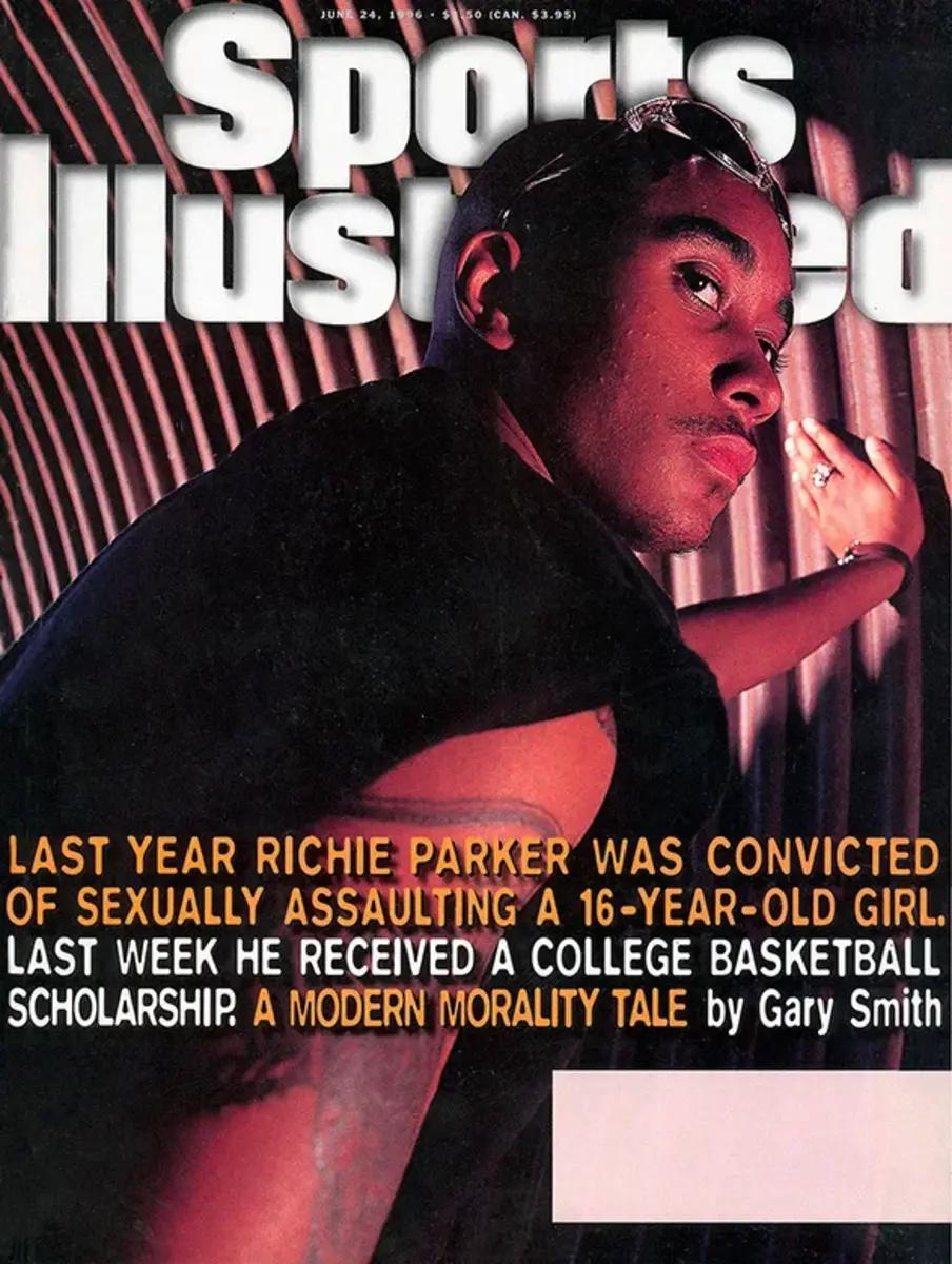 High school basketball player Richie Parker on the cover of Sports Illustrated