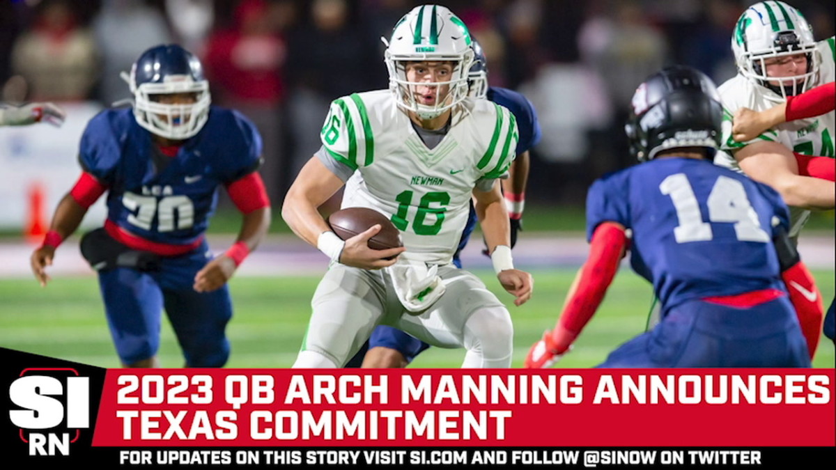 2023 QB Arch Manning Announces Texas Commitment  (1)