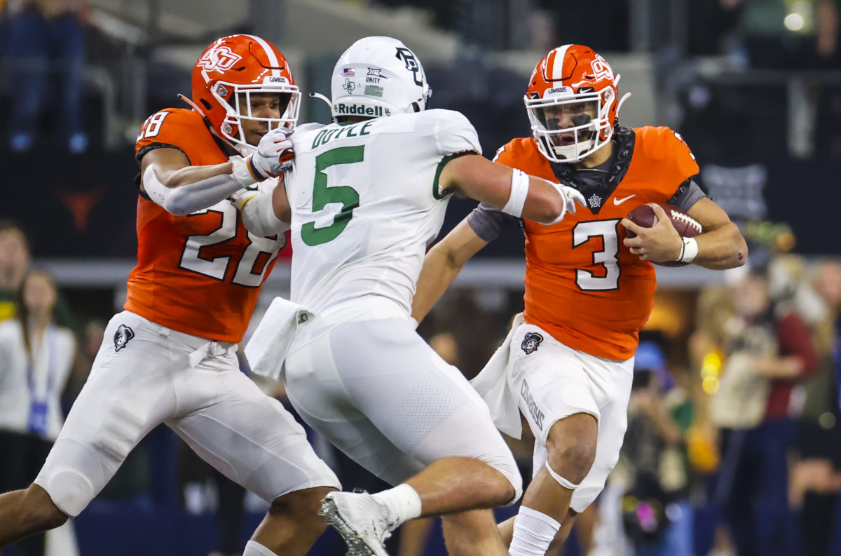 Dillon Doyle, Spencer Sanders, Baylor Bears, Oklahoma State Cowboys