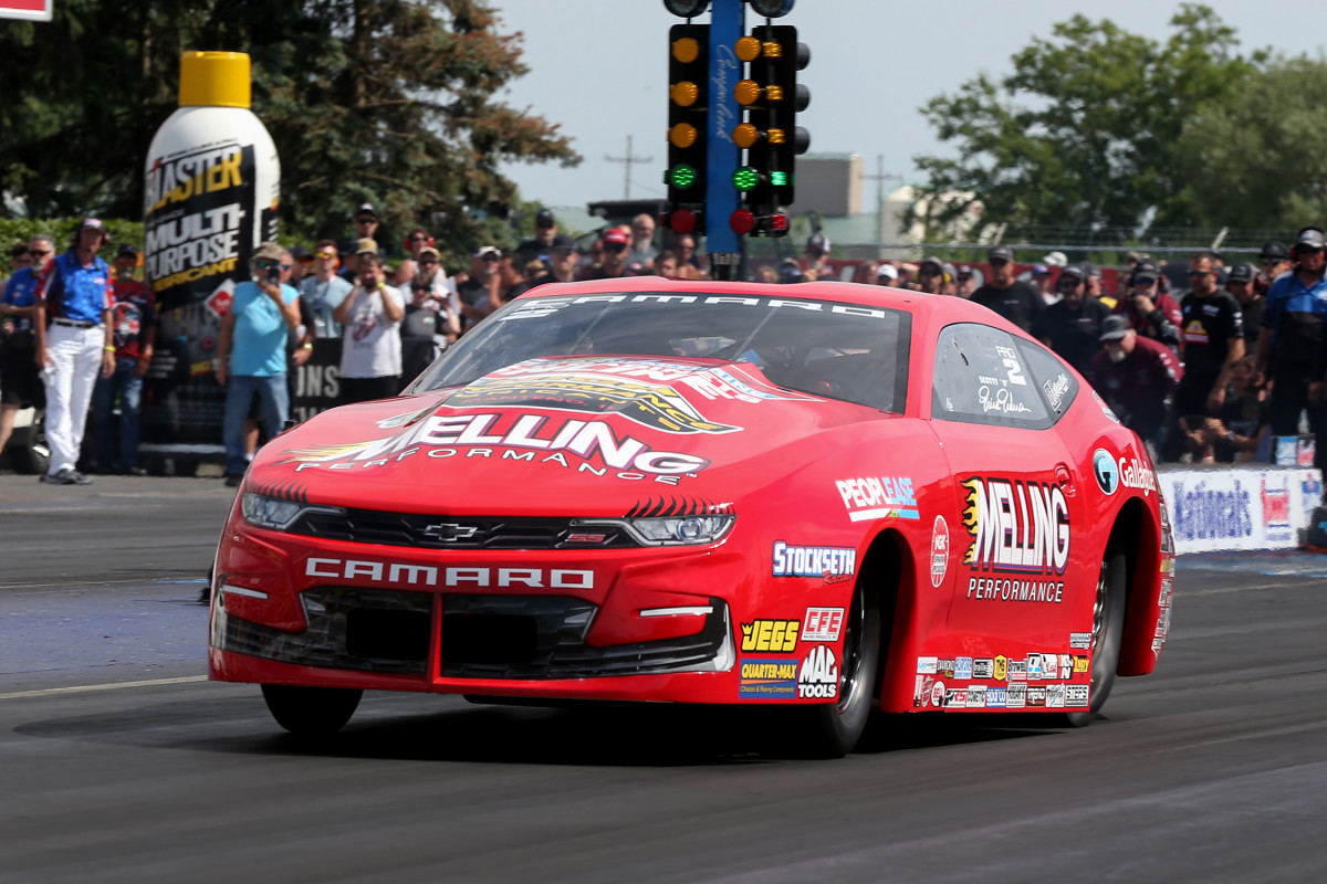 Erica Enders is the No. 1 qualifier in Pro Stock heading into Sunday's eliminations. Photo courtesy NHRA.