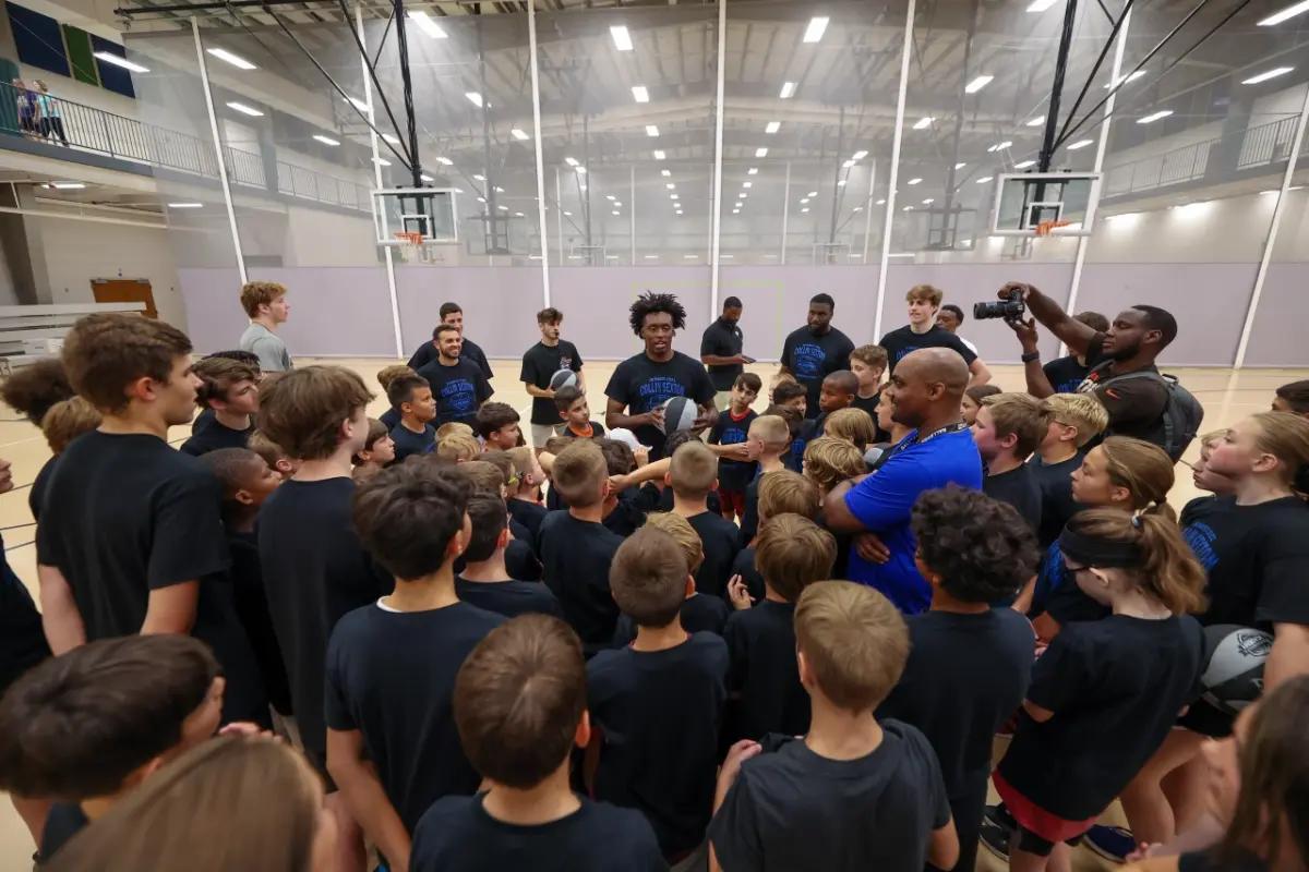 Photos from the Collin Sexton Basketball Camp, June 27, 2022, at the West End YMCA in Willoughby