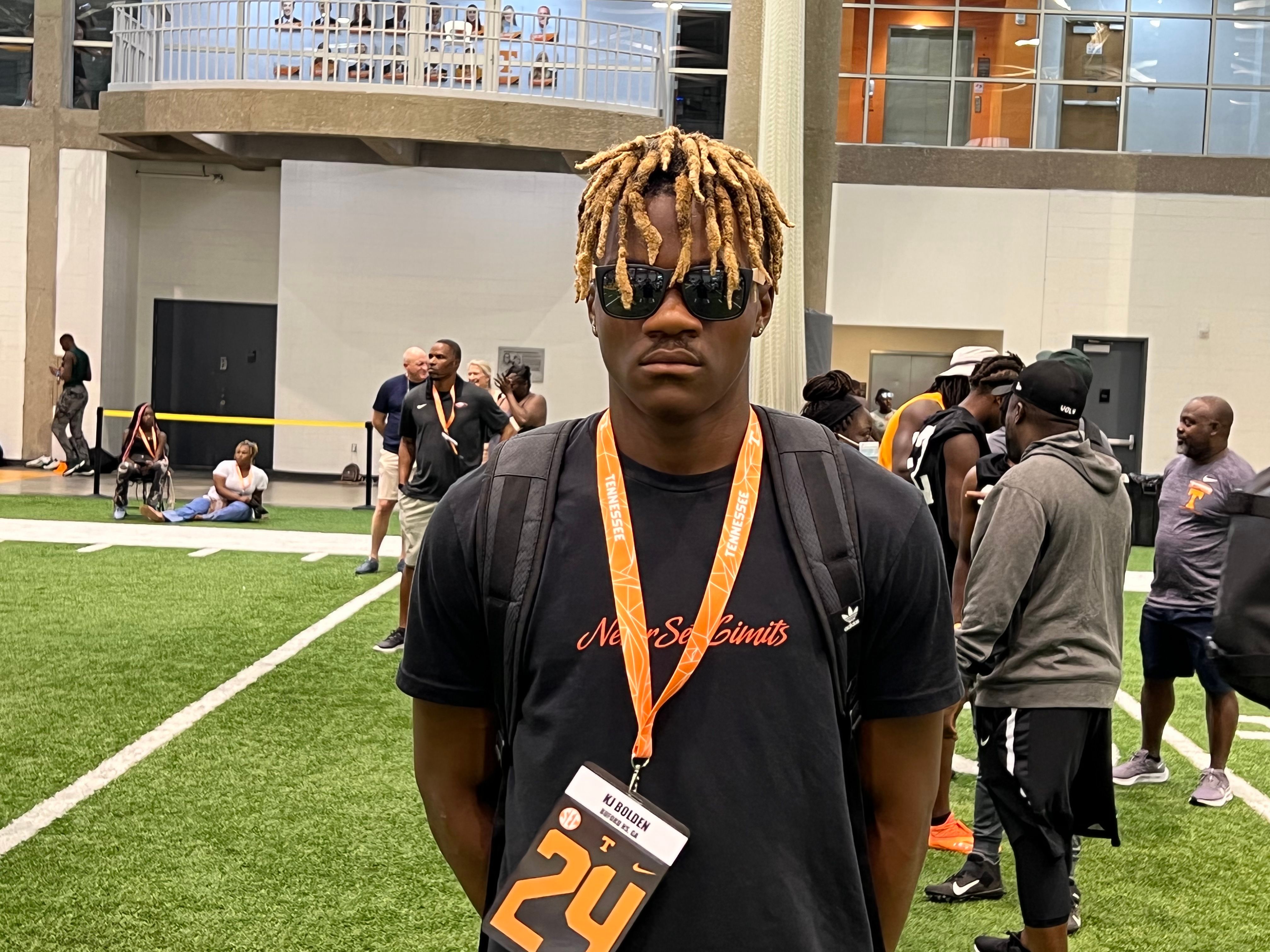 Elite ATH KJ Bolden Enjoys Latest Visit to Tennessee - Vimarsana News