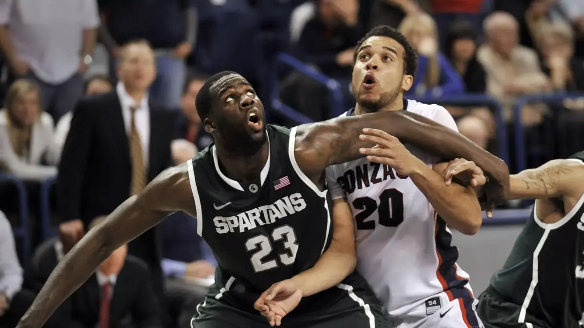 Draymond Green finished the Zags off in the Kennel in 2011 with a 34-point, three steal performance (Dan Pelle/Spokesman Review)