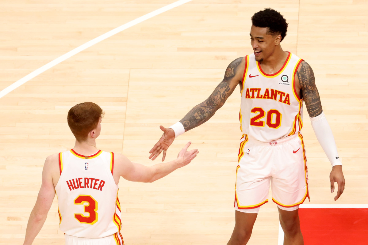 Atlanta Hawks reportedly want to trade John Collins and Kevin Huerter in the wake of the Dejounte Murray deal.