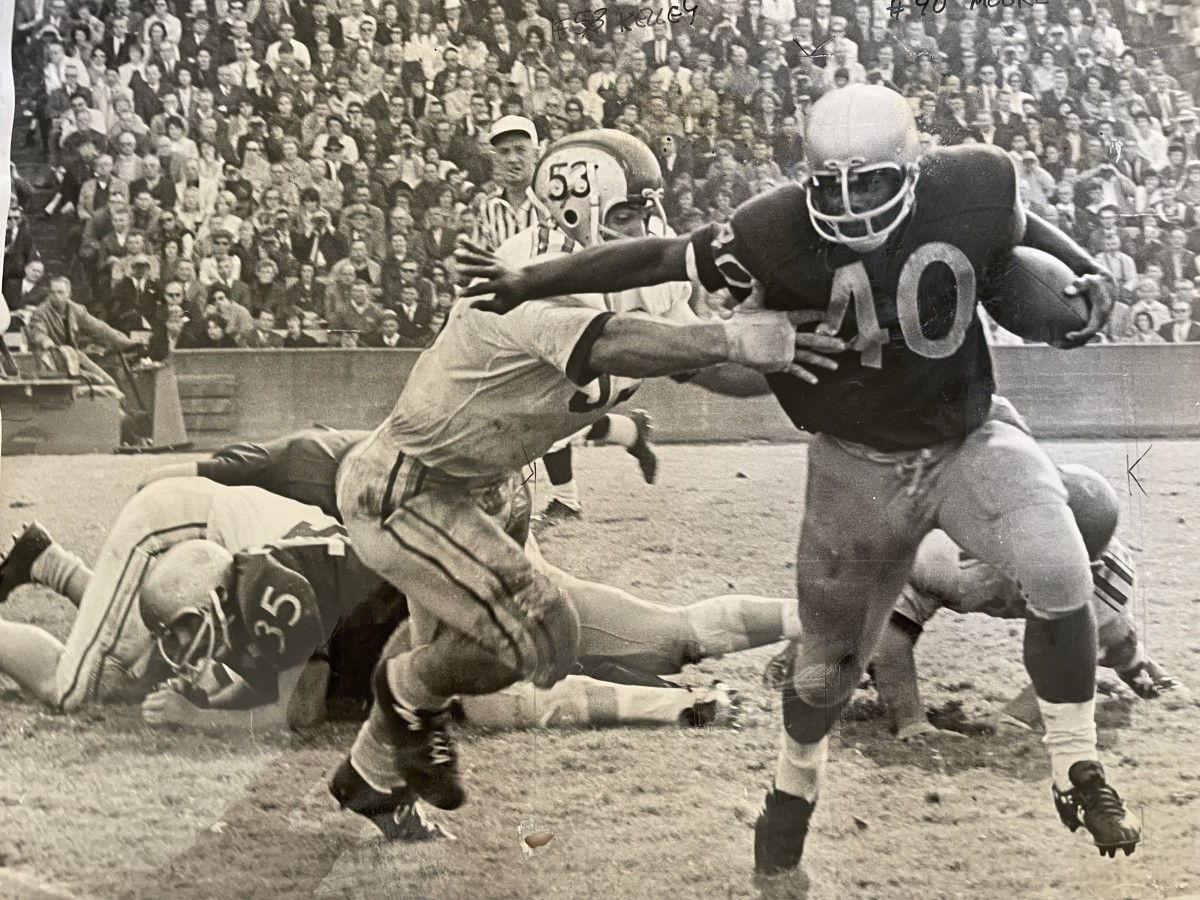 Donnie Moore played against Ohio State in 1965 and 1966.