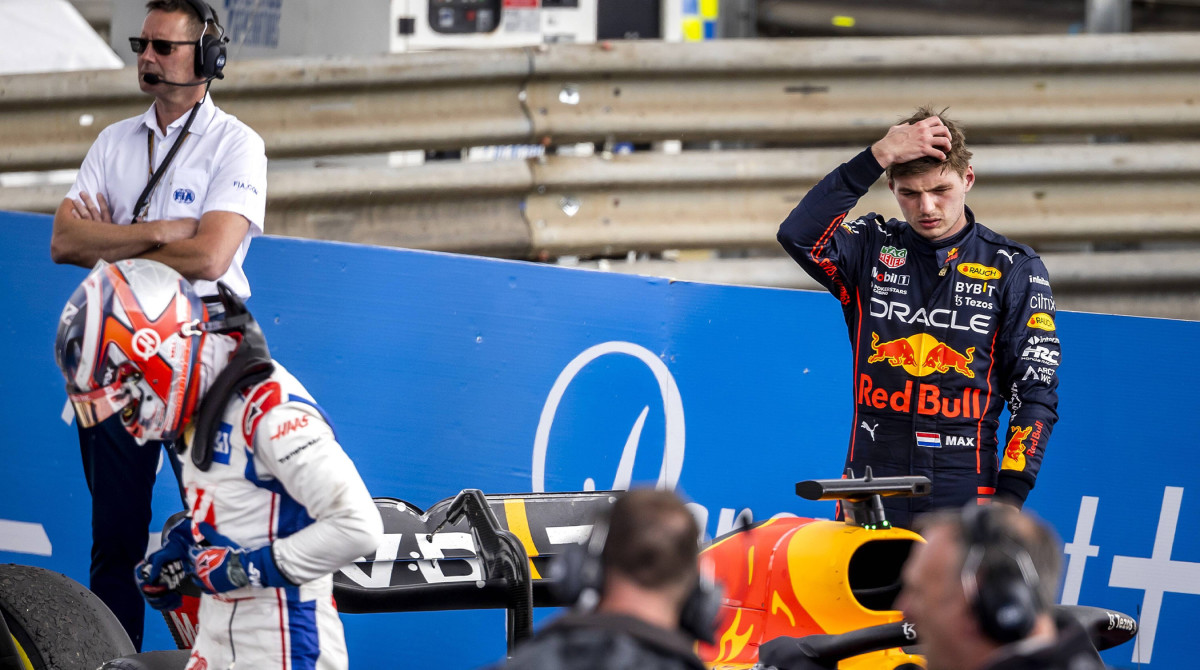 Max Verstappen (Oracle Red Bull Racing) after the F1 Grand Prix of Great Britain at Silverstone