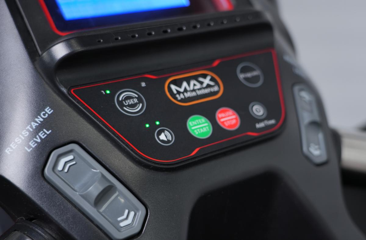 Bowflex Max Trainer M6 display