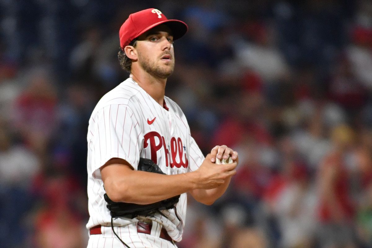 Aaron Nola has been dominant for the Phillies so far this season.