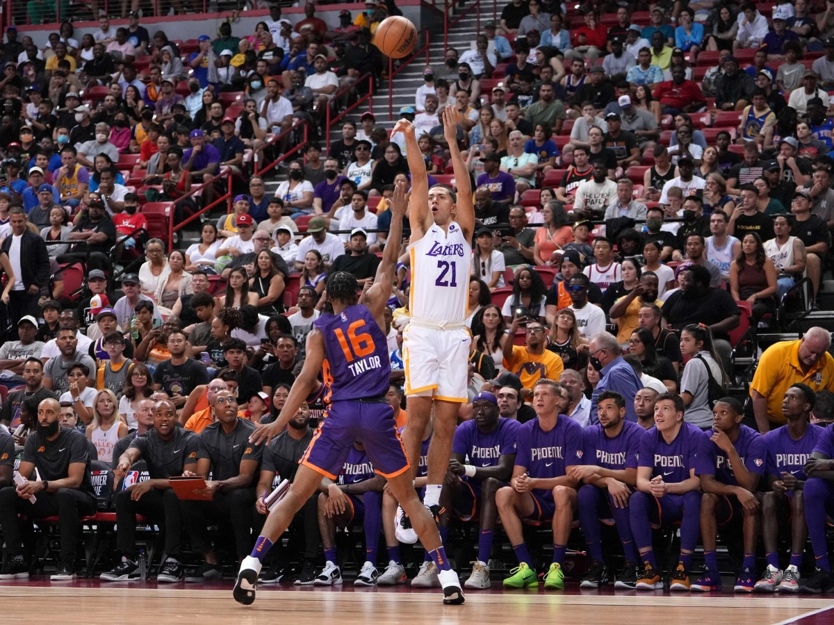 Lakers News Undrafted Rookie Cole Swider Keeps Turning Heads All Lakers News, Rumors