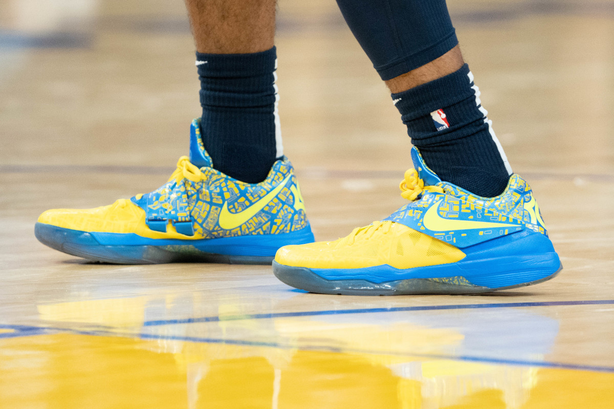 Ja Morant wearing the Nike KD 4 'Scoring Title'