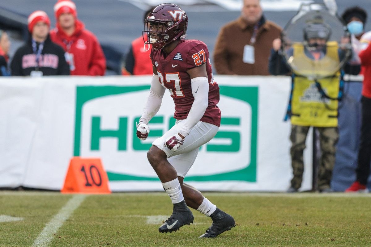 Virginia Tech Defensive Back Armani Chatman