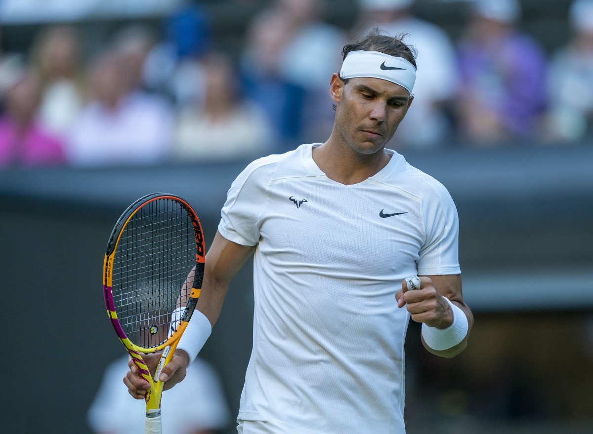 Rafa Nadal at Wimbledon