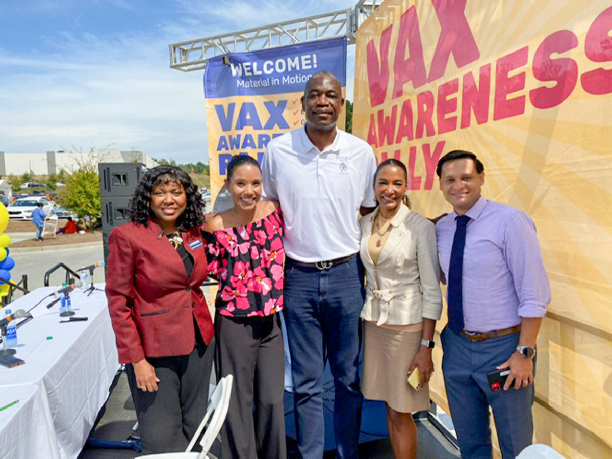 Dikembe Mutombo has been a large presence in Georgia during the pandemic.