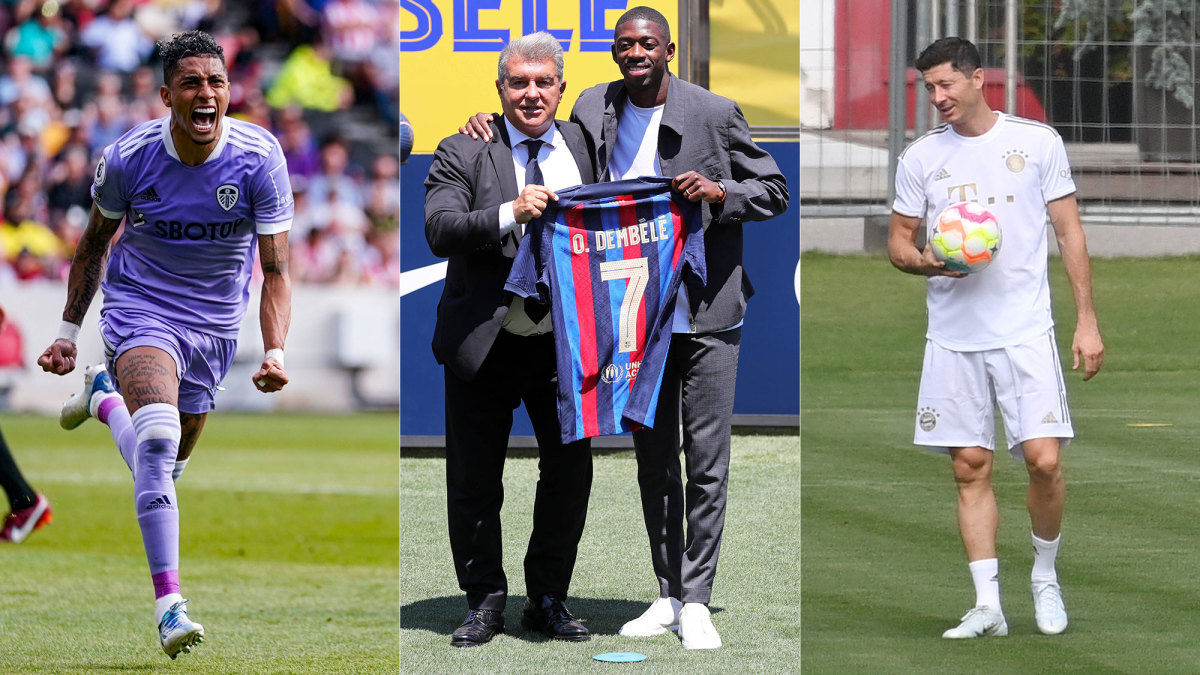 Raphinha, Ousmane Dembele and Robert Lewandowski could all be on Barcelona this season