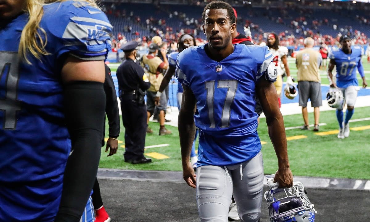 Detroit Lions Roster Bubble Wide Receivers 2022 NFL Season Sports