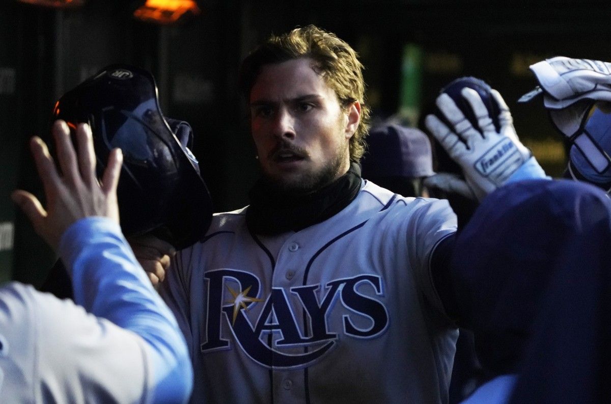 Rays rookie outfielder Josh Lowe is getting valuable experience at the big-league level this season. (USA TODAY Sports)