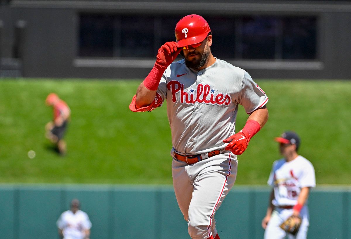 Kyle Schwarber has hit 10 home runs against the St. Louis Cardinals in his big league career.