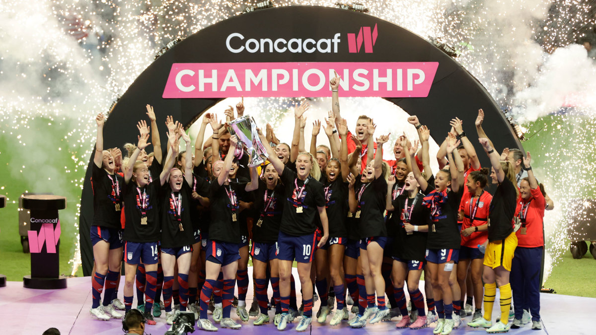 The USWNT wins the Concacaf W Championship